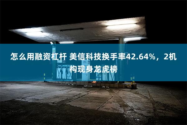 怎么用融资杠杆 美信科技换手率42.64%，2机构现身龙虎榜