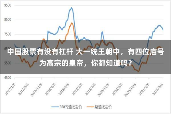 中国股票有没有杠杆 大一统王朝中，有四位庙号为高宗的皇帝，你都知道吗？